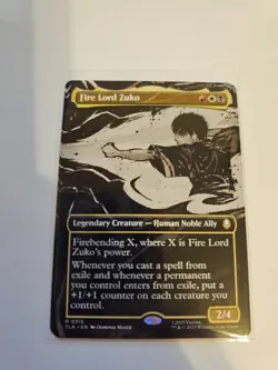 Fire Lord Zuko Borderless 0315 MTG Avatar: TLA Nm/M - Image 1