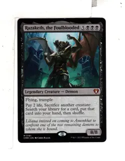 MTG SkeenAB Razaketh the Foulblooded from CMM. NM. - Image 1