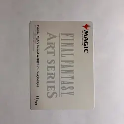 MTG Magic The Gathering Final Fantasy Art Series Gold Signature 53/53 NM - Image 2