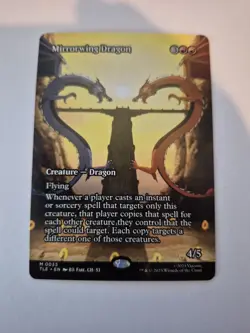 1x Mirrorwing Dragon (Borderless) Mythic MTG Avatar Eternal 0033 NM x1 - Image 1
