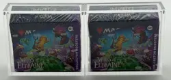 Lot of (2) Magic the Gathering Wilds of Eldraine Collector Booster Box w/Acrylic - Image 1