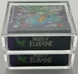 Lot of (2) Magic the Gathering Wilds of Eldraine Collector Booster Box w/Acrylic - Image 3