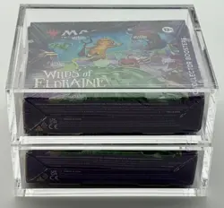 Lot of (2) Magic the Gathering Wilds of Eldraine Collector Booster Box w/Acrylic - Image 4
