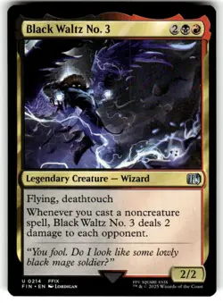 Black Waltz No. 3 Final Fantasy Regular MTG - Image 1