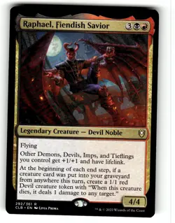 Raphael, Fiendish Savior Commander Legends: Battle for Baldur's Gate Regular MTG - Image 1