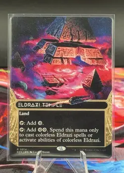 Eldrazi Temple (Borderless) - 14 (Edge of Eternities) - Near Mint NM - Rare - Image 1
