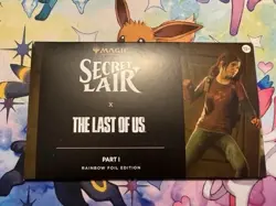 MTG Secret Lair Playstation RAINBOW FOIL The Last of Us Part 1 - Ships ASAP - Image 1