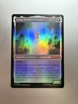 Aang, At The Crossroads - 203 - MTG Avatar: The Last Airbender - Rare - FOIL - Image 2