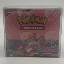 Pokemon Sword & Shield Fusion Strike Booster Box SEALED Minty Box w/ Soft Case - Image 1