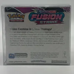 Pokemon Sword & Shield Fusion Strike Booster Box SEALED Minty Box w/ Soft Case - Image 2