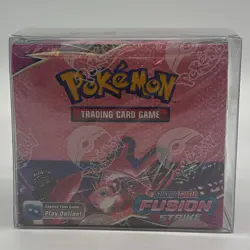 Pokemon Sword & Shield Fusion Strike Booster Box SEALED Minty Box w/ Soft Case - Image 1