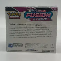 Pokemon TCG Sword & Shield Fusion Strike Booster Box SEALED Super Clean Box - Image 2