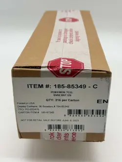 Pokemon TCG Scarlet & Violet SV02 Paldea Evolved Booster 6-Box Case SEALED - Image 1