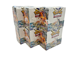 Lot of (6) Pokemon TCG SWSH Brilliant Stars Booster Boxes SEALED w/Case Carton - Image 2