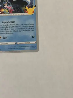 2023 Pokemon World Championships Deck Variant Kyogre 003/025 NM - Image 5