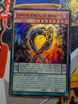 Supreme King Gate Infinity MACR-EN018 Super Rare 1st Edition - Image 1