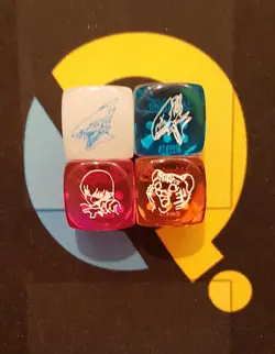 Legendary Duelist: Season 2 Collectible Dice Set - 4 Dice - LDS2 - YuGiOh - Image 1
