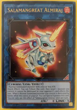 YuGiOh Salamangreat Almiraj Rare 1st Edition MGED-EN144 - Image 1