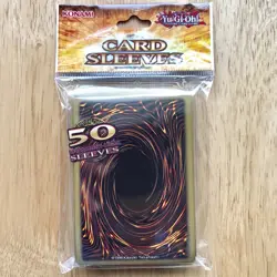 YuGiOh! Deluxe Card Back Card Sleeves (50) | Tournament legal | Official Konami - Image 1