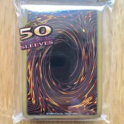 YuGiOh! Deluxe Card Back Card Sleeves (50) | Tournament legal | Official Konami - Image 2