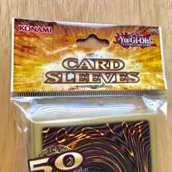 YuGiOh! Deluxe Card Back Card Sleeves (50) | Tournament legal | Official Konami - Image 3
