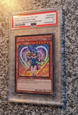 Yugioh PSA 10 Dark Magician Girl MVP1-ENS56 Secret Rare 1st Edition MINT - Image 3