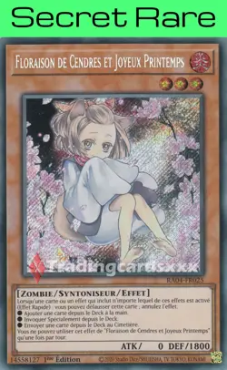 Yu-Gi-Oh! Floraison de Cendres et Joyeux Printemps : SE RA04-FR025 - Image 1