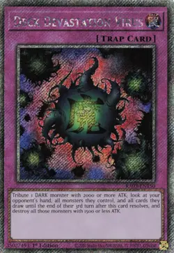 Yugioh Deck Devastation Virus RA03-EN150 - Platinum Secret Rare - Image 1