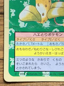 Pokemon Carddass Card Topsun No. 71 Victreebel Pocket Monsters Blue Back - Image 5
