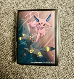 Espeon & Umbreon Card Sleeves Prismatic Evolutions Premium Figure Collection Box - Image 1