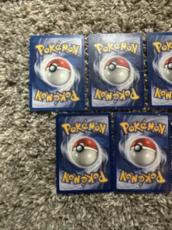 Lot Of 7 Vintage Pokemon Cards : Machoke, Graveler, Rhydon, Articuno, And More - Image 3