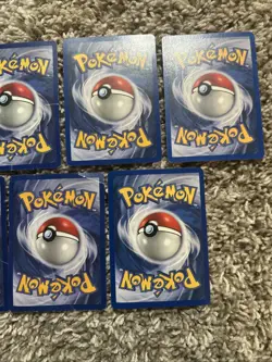 Lot Of 7 Vintage Pokemon Cards : Machoke, Graveler, Rhydon, Articuno, And More - Image 4