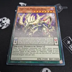 Odd-Eyes Phantom Dragon LEDD-ENC03 1st Edition NM Near Mint Yu-Gi-Oh! Card - Image 3
