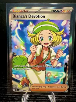 Bianca's Devotion 197/162 SV05: Temporal Forces Ultra Rare Pokemon TCG Card NM - Image 1