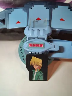 1996 Yu-Gi-Oh Chaos Duel Disk Original Kazuki Takahashi W/ J.Wheeler Card Holder - Image 1