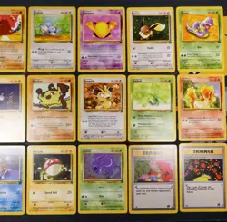 Pokemon Team Rocket 47 Card Lot Non Holo Common Uncommon LP-NM WOTC Unlimited - Image 2