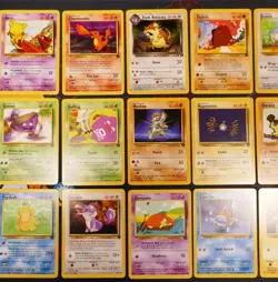 Pokemon Team Rocket 47 Card Lot Non Holo Common Uncommon LP-NM WOTC Unlimited - Image 3