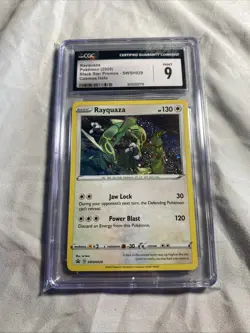 Rayquaza SWSH029 CGC 9 Mint SWSH: Sword & Shield Promo Cards Holo - Image 1