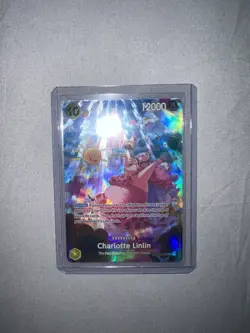 One Piece Card Game Charlotte Linlin OP03-114 SR SP Alternate Art M/NM - Image 1