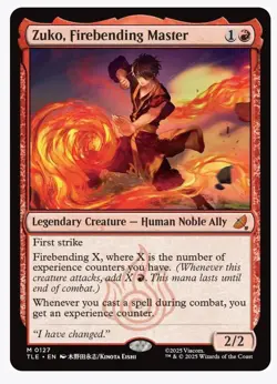 Zuko, Firebending Master Avatar: The Last Airbender: Eternal-Legal Regular - Image 1