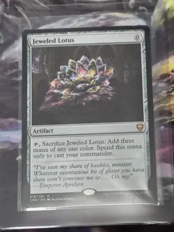 Jeweled Lotus Commander Legends Regular & Play Mat 319/361 Mythic - Image 2