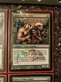 1x Sakura-Tribe Elder - FOIL - MTG Junior Super Series Promos - 4 Available - Image 1