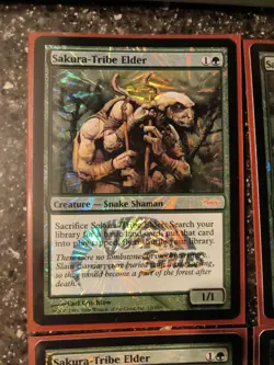 1x Sakura-Tribe Elder - FOIL - MTG Junior Super Series Promos - 4 Available - Image 2