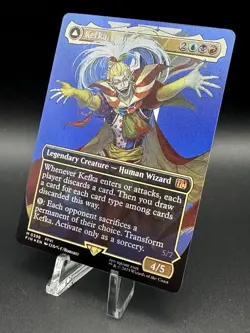 Kefka, Court Mage (0398) [Borderless Foil] (NM) - MTG - Final Fantasy (ENG) - Image 3