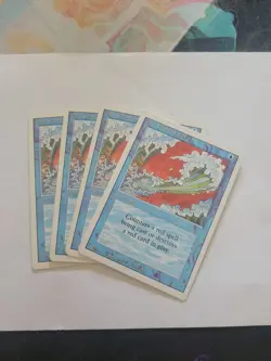 MTG Blue Elemental Blast Revised X 4 - Image 1