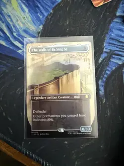 The Walls of Ba Sing Se - MTG Avatar: The Last Airbender 329 Mythic Borderless - Image 1