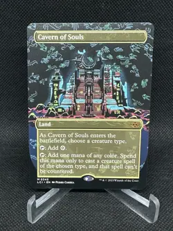 Cavern of Souls (0345) (Borderless) The Lost Caverns of Ixalan Regular - Image 1