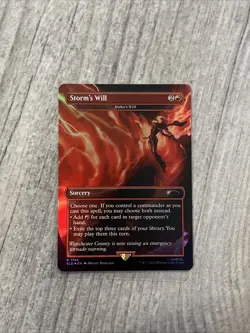 MTG - SLD Marvel - Storm's Will - Jeska's Will #1744 - Near Mint Foil - Image 1