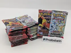 Lot of (36) Pokemon Booster Packs w/ Prismatic Evoltions Destined Rivals Sealed - Image 1