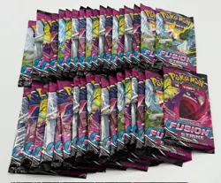 Lot of (36) Pokemon TCG Fusion Strike Booster Packs SEALED With Display - Image 1